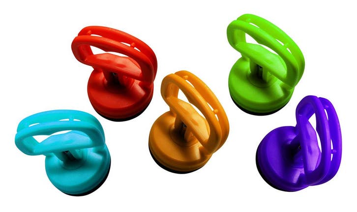 Set van 5 stevige plastic zuignappen, 5kg trekkracht, Doe-het-zelf en Verbouw, Gereedschap | Handgereedschap, Nieuw, Ophalen of Verzenden