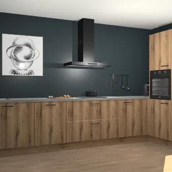 Goud Eiken keuken Khao Lak 73131, Verzenden, Nieuw