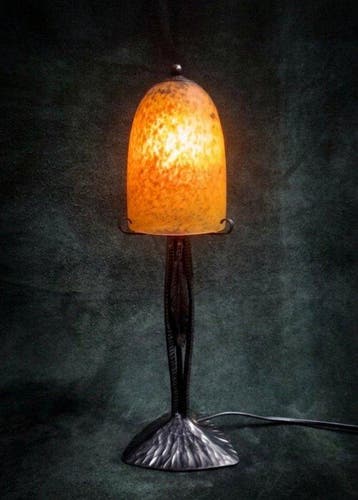 DAUM NANCY - H.FOURNET école de Nancy - Lamp - DAUM Nancy &