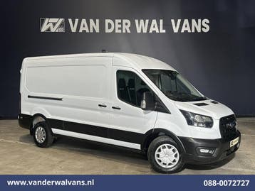 Ford Transit L3 H2 | Lease vanaf 402,- p/mnd, Gebruikt, Euro 6, Wit, Dealer onderhouden