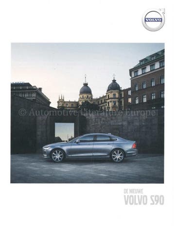 2017 VOLVO S90 BROCHURE NEDERLANDS, Nieuw, Volvo, Author