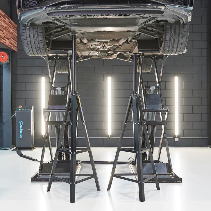 Datona Assteunen hoog 2 ton set - 2 stuks - maximale hoogte, Auto diversen, Krikken, Nieuw, Ophalen of Verzenden