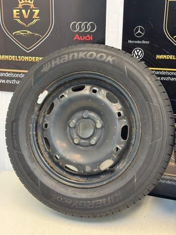 2 stuks 175/70R14 inch velgen met banden VW Polo V 6R 5x100, Auto-onderdelen, Banden en Velgen, 14 inch, Gebruikt, 175 mm, Banden en Velgen