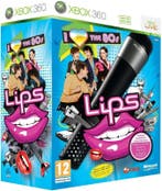 Lips I Love the 80s + 1 Microfoon (Xbox 360), Verzenden, Gebruikt, Vanaf 7 jaar