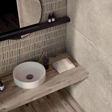 Flaviker Nordik Stone Vloertegel - 60x120 cm - Mat Beige, Ophalen of Verzenden, Nieuw