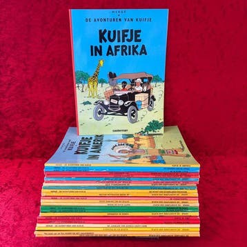 Kuifje - complete reeks SC + 2 filmboeken - 24 Album -, Boeken, Stripboeken, Nieuw