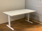 Zit Sta Bureau 200 x 80 cm Wit - Nieuw Met 3 Jaar Garantie!, Verzenden, In hoogte verstelbaar, Nieuw