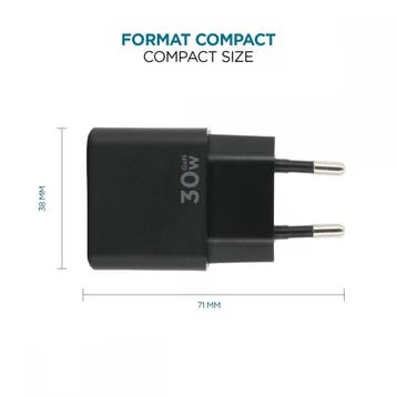 Mobilis Fast Wall Charger, EU | 1362, Verzenden, Nieuw