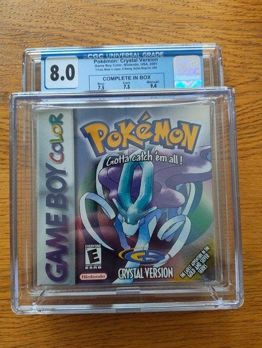 Nintendo - Gameboy Color - Pokémon: Crystal Version USA CIB, Spelcomputers en Games, Spelcomputers | Overige Accessoires