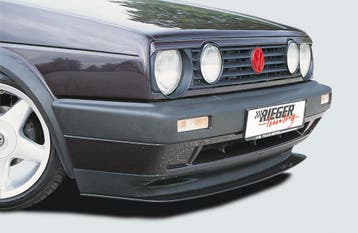 Rieger spoilerzwaard | Golf 2: 83-91 | stuk ongespoten abs |, Verzenden, Nieuw, Volkswagen
