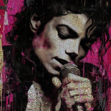 David Law - Crypto The Moonwalker III - Michael Jackson -, Antiek en Kunst