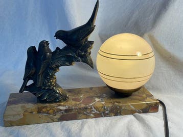 Maurice Frécourt - Lamp - Les Oisillons afmetingen: 25x19x9