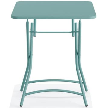 Inklapbare Tafel | BREEZE | Staal | Blauw | In-/Outdoor |, Zakelijke goederen, Horeca | Keukenapparatuur, Verzenden, Nieuw in verpakking