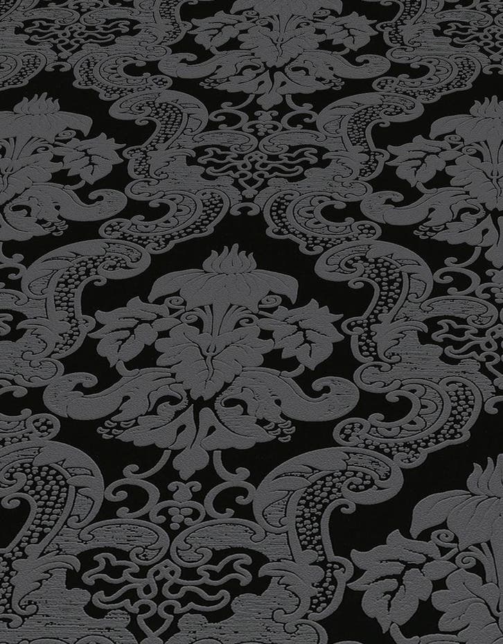 24.Vinyl behang 5006-20 Erismann, Huis en Inrichting, Stoffering | Behang, minder dan 10 m², Zwart, Ophalen of Verzenden