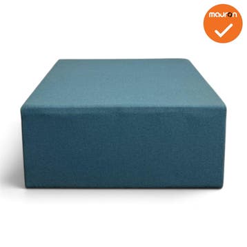 Rohde & Grahl - Poef - 105x105x45cm - Blauw, Werkplek, Ophalen of Verzenden, Gebruikt, Overige typen