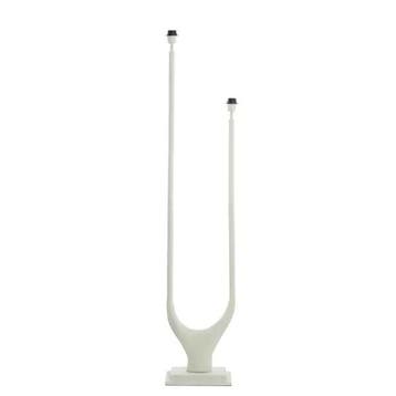 2dekans | Light & Living GAVI Vloerlamp 2-Lichts 149 cm –, Huis en Inrichting, Lampen | Vloerlampen, Ophalen of Verzenden, Zo goed als nieuw