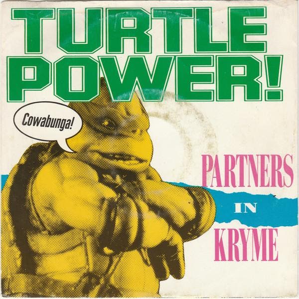 Single - Partners In Kryme - Turtle Power, Cd's en Dvd's, Vinyl | Pop, Verzenden