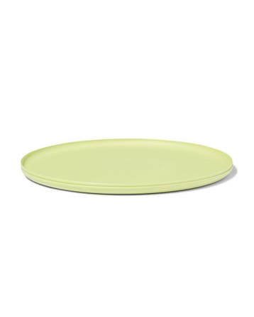 HEMA Bord Ø25cm bioplastic lichtgroen van €4 voor €2 sale, Huis en Inrichting, Keuken | Servies, Verzenden, Nieuw