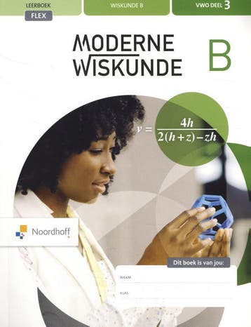 Moderne Wiskunde vwo B 3 FLEX leeropdrachtenbo 9789001892043, Zo goed als nieuw