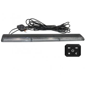 47cm LED bar flitser ultra dun - ORANJE - R65 R10 - Met, Ophalen of Verzenden