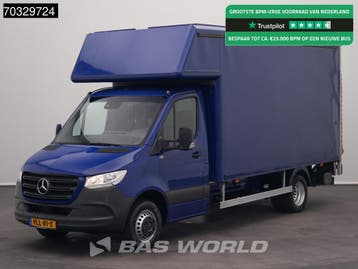 Zakelijke Lease |  Mercedes-Benz Sprinter 516 CDI Laadklep A, Automaat, Stof, Gebruikt, Euro 6