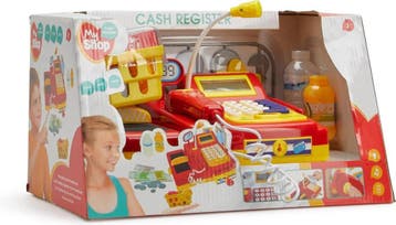 Basic Kassa met scanner en accessoires, Ophalen of Verzenden, Zo goed als nieuw