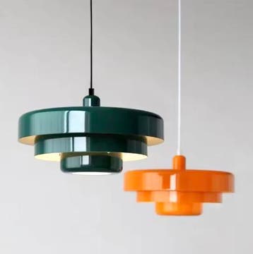Design Hanglamp - Nordic Macaron Plafondlamp E27 - Deens, Verzenden, Nieuw, 75 cm of meer