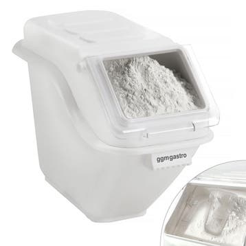 GGM Gastro | Voorraadbak - met deksel - 290x593mm - 20L - |, Verzenden, Nieuw in verpakking, Overige typen