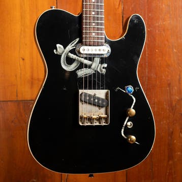 Erwing Telecaster Black - Vintage pickups, Ophalen of Verzenden, Nieuw