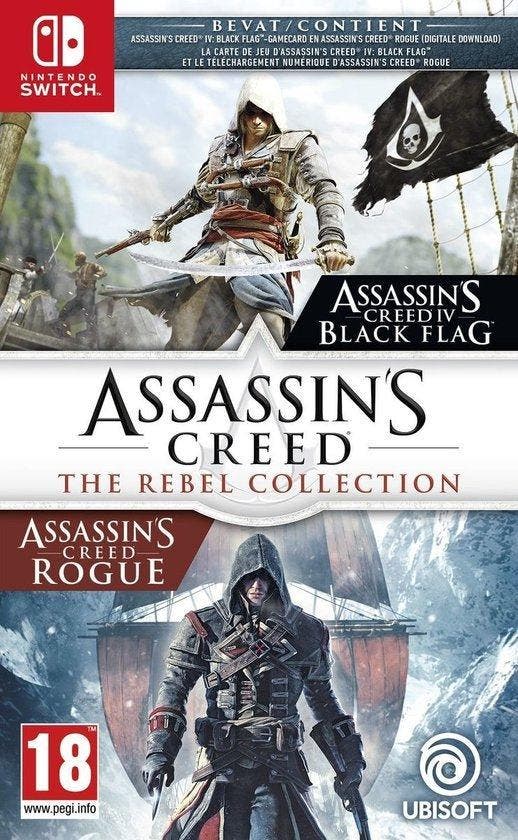Switch Assassins Creed: The Rebel Collection, Spelcomputers en Games, Spelcomputers | Nintendo Switch, Zo goed als nieuw, Verzenden