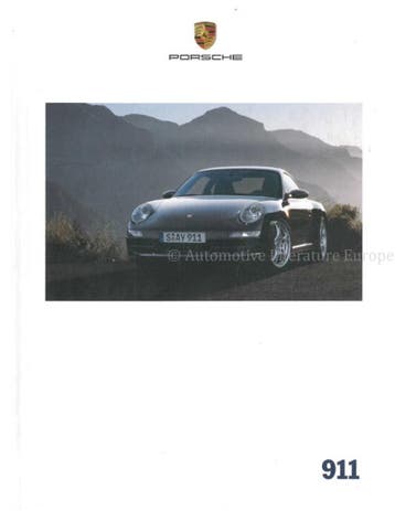 2008 PORSCHE 911 CARRERA | TARGA HARDCOVER BROCHURE DUITS, Nieuw, Porsche, Author