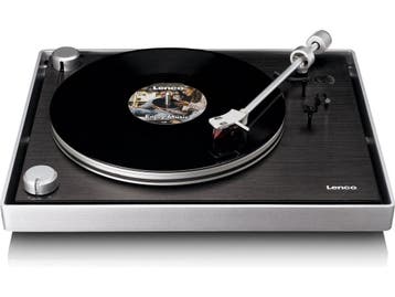 Lenco L-455BK - Platenspeler - Zichtbare riemaandrijving -, Verzenden, Nieuw