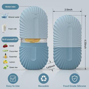 Silicone Gezichtsroller IJsblokjes Houder - Verkoelende Gezi, Verzenden, Nieuw