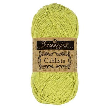 Scheepjes Cahlista 50 gr - 512 Lime, Verzenden, Nieuw