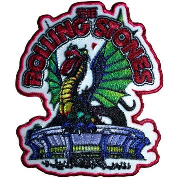 The Rolling Stones - Dragon Cut-Out - Patch, Ophalen of Verzenden, Nieuw, Kleding