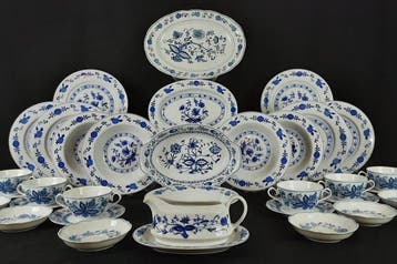 Tirschenreuth Bavaria - Zwiebel Muster - Tafelservies (36) -