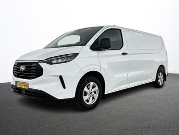 Ford Transit Custom 300 2.0 TDCI L2H1 Trend, Stof, Gebruikt, Euro 6, Wit