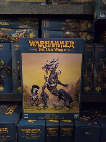 Armies of Grand Miao Ying - The storm dragon (warhammer, Ophalen of Verzenden, Nieuw