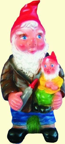 Tuinkabouter vader en zoon, Tuin en Terras, Verzenden, Nieuw
