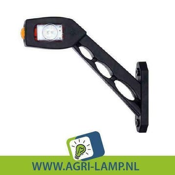 Led breedtelamp recht en vierkant 10V tot 30V, lange uitv...