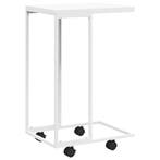 Bijzettafel wieltjes 40x30 | Retourdeal 45% Korting, Huis en Inrichting, Tafels | Bijzettafels, Minder dan 55 cm, Modern, Industrieel