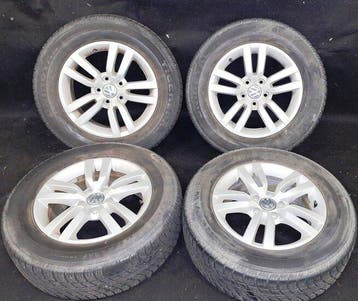 Org. velgenset velg set Ateca Karoq Tiguan 16 inch gebruikt, Verzenden, Gebruikt