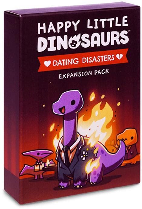 Happy Little Dinosaur - Dating Disasters | Unstable Games -, Hobby en Vrije tijd, Gezelschapsspellen | Kaartspellen, Nieuw, Verzenden