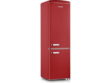 Severin RKG8917 - Koelvriescombinatie - Retro design - Rood, Verzenden, Zo goed als nieuw
