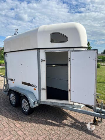 Leuke Hotra 1,5 paards paardentrailer!, Ophalen, Zo goed als nieuw