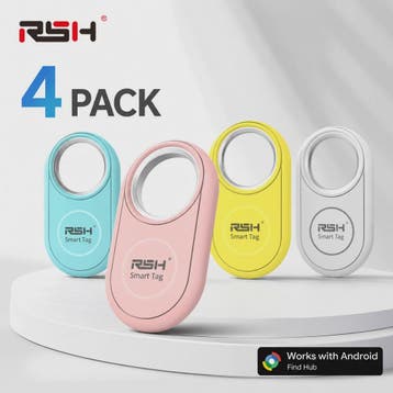 4x RSH Smart Tag Tracker - Vind Je Spullen Terug met Google, Verzenden, Nieuw