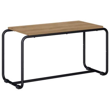 vidaXL TV-standaard 80 x 35.5 x 42 cm Artisanaal eiken, Minder dan 50 cm, Verzenden, Nieuw, Minder dan 100 cm