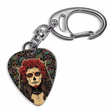 Plectrum ketting of sleutelhanger van Day of the Dead, Verzamelen, Overige Verzamelen, Ophalen of Verzenden, Nieuw