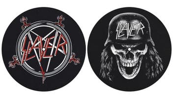Slayer Pentagram Platenspeler Slipmat officiële merchandise, Ophalen of Verzenden, Nieuw, Gebruiksvoorwerp