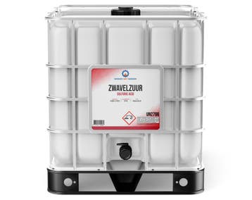 Wmm Chemie Handel Zwavelzuur 37 1000 liter, ibc, Verzenden, Nieuw
